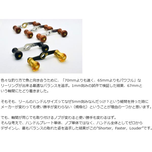 ブルーイングリーン製作所 67mmパワーハンドル ”Shorter，Faster