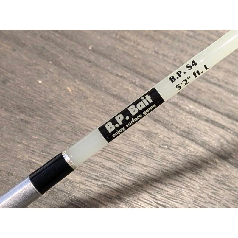 超タイムセール　バスポンド　BPベイト　S4 5.2 L BPベイト BPロッド S-4 ブラック （5.2ft/ソリッドグラス） : GIZMO