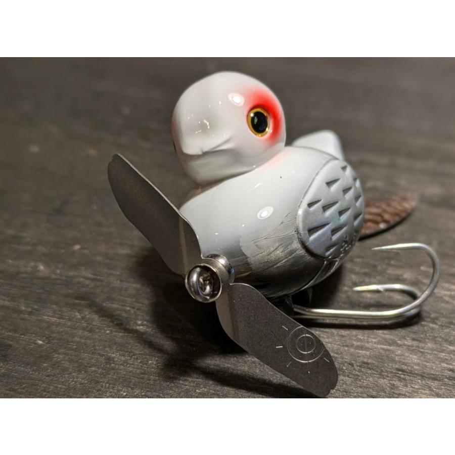 痴虫 プラカイバードミニ （ガラスラトル仕様） シルバーサンド