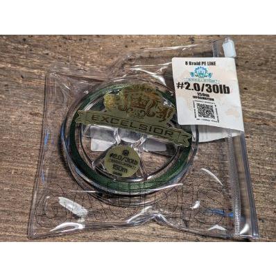 ガウディス エクセルシオール 2号（30lb） DFグリーンcolor ・150m巻