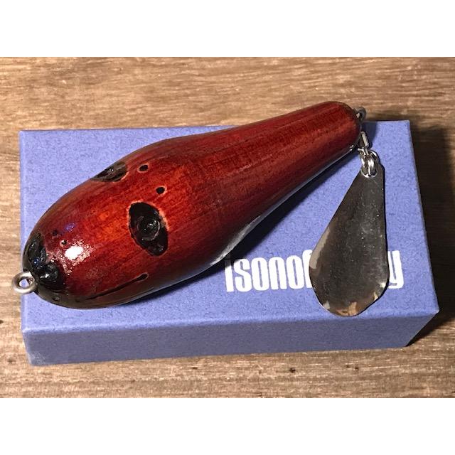 イソノファクトリー スピナーチャーン 漆（ゴマ君）カラー