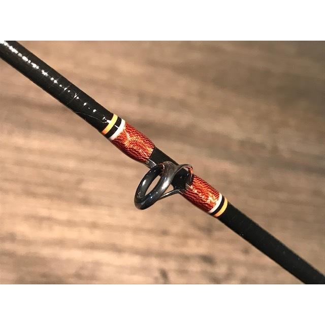 クラモチロッド ネオクラシック54F ・GIZMO別注色 ORANGE×BLACK