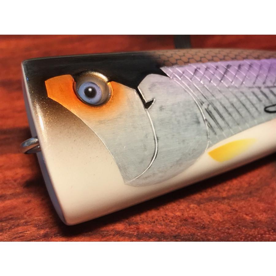 クオリティライフ へらぺったいポッパー GIZMO別注 アルミワカサギ