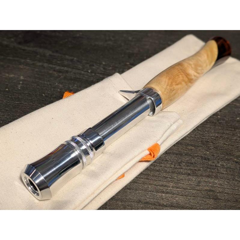 サバスフィッシング スールス（シルバーポリッシュ） ・握り部分