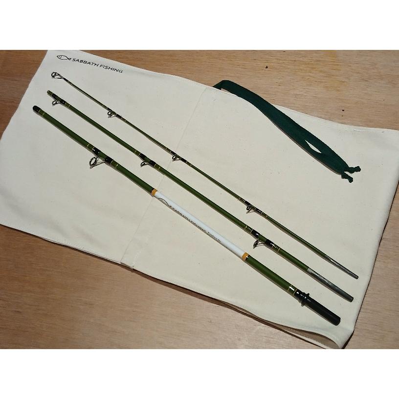 サバスフィッシング モーチット2 ODグリーン ・3pcパックロッド（仕舞