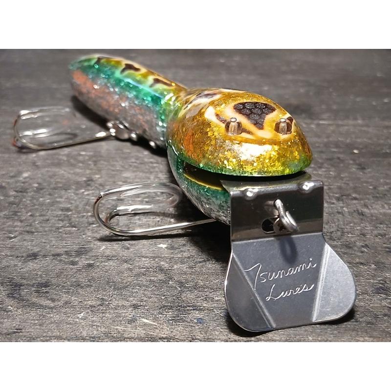 津波ルアーズ スラップハッピービーバー ロングテール SN-SG : GIZMO