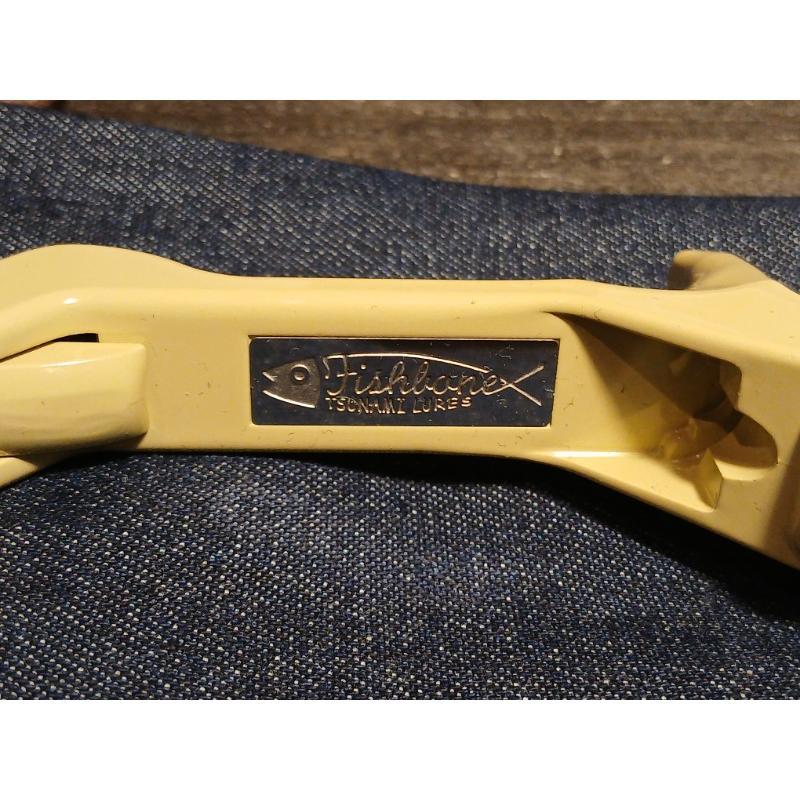 津波ルアーズ フィッシュボーンハンドル（コヨーテ）・シングルコルク