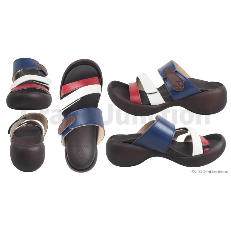 リゲッタ カヌー サンダル レディース 履きやすい 厚底 エッグヒール ベルトサンダル トリコロール sandal｜gjweb｜27