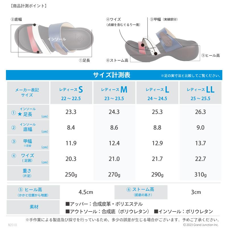 リゲッタ カヌー サンダル レディース 歩きやすい 厚底 ヒール 疲れない おしゃれ エッグヒール ベルトサンダル トリコロール sandal | Regetta Canoe | 36