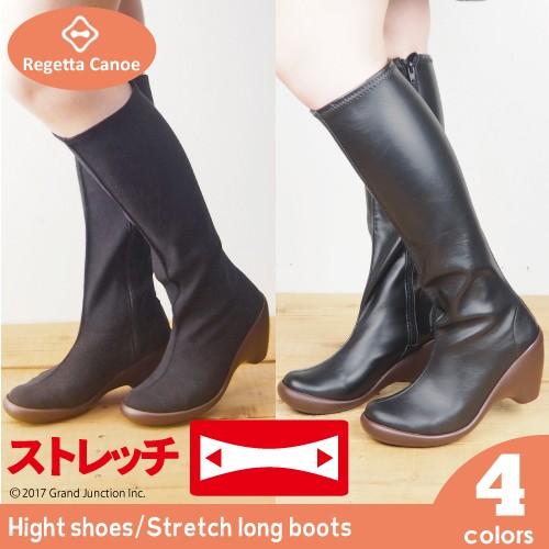 14 Off セール Regettacanoe リゲッタ カヌー レディース ストレッチ ロングブーツ Sale Lvw235 Gjweb 通販 Yahoo ショッピング