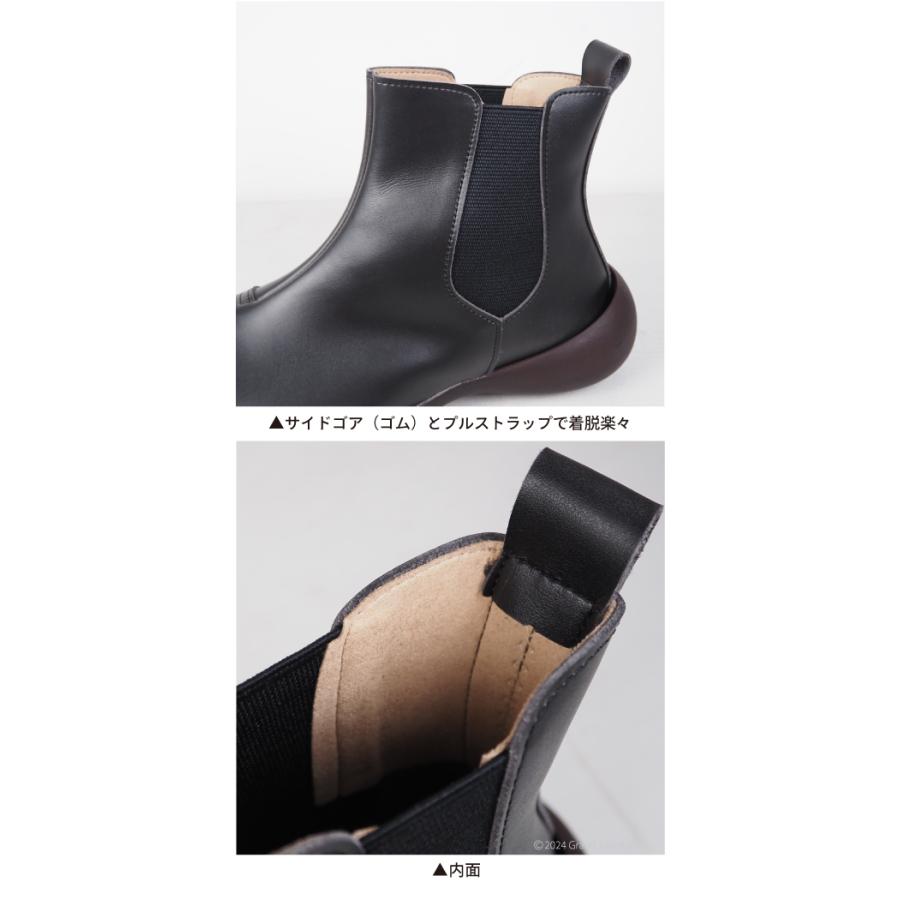 リゲッタカヌー ショートブーツ サイドゴア レディース 防滑仕様 コンフォートシューズ | Regetta Canoe | 19