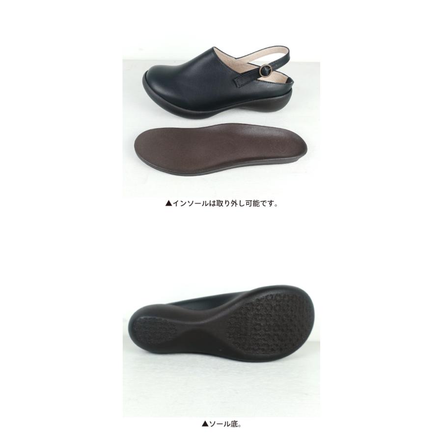 リゲッタ カヌー レディース サボ サンダル ウェッジソール ストラップ クロッグ 歩きやすい 履きやすい 厚底 4cmヒール | Regetta Canoe | 19