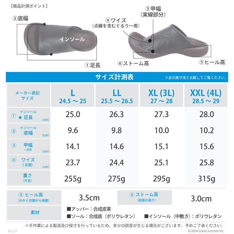 リゲッタ カヌー サンダル メンズ 疲れにくい おしゃれ つっかけ  歩きやすい かかとなし カバーサンダル | Regetta Canoe | 14