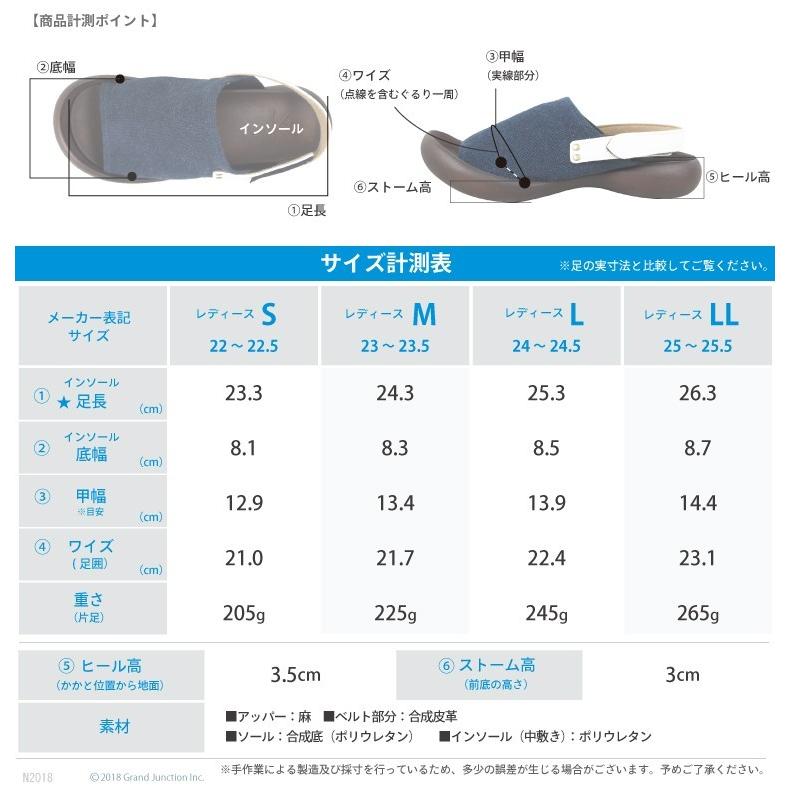 【完売】リゲッタカヌー サンダル レディース ベルクロ かかと ストラップ カバーサンダル フィールドソール｜gjweb｜19