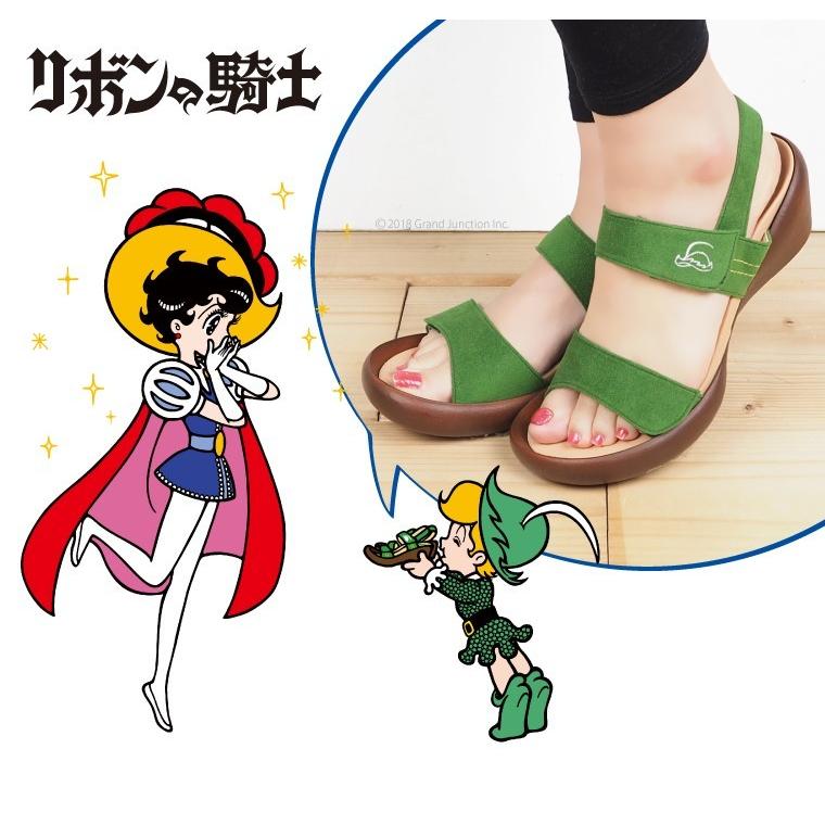 30 Off セール リゲッタ カヌー 手塚治虫 コラボ リボンの騎士 チンク サンダル レディース ウェッジソール Wedge 限定 Sale Lvw418 Gjweb 通販 Yahoo ショッピング