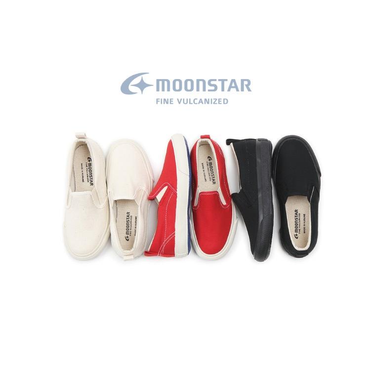 キッズ スニーカー スリッポン 子供靴 Fine Vulcanized Kids Gym ムーンスター 日本製 Mns018 Gjweb 通販 Yahoo ショッピング