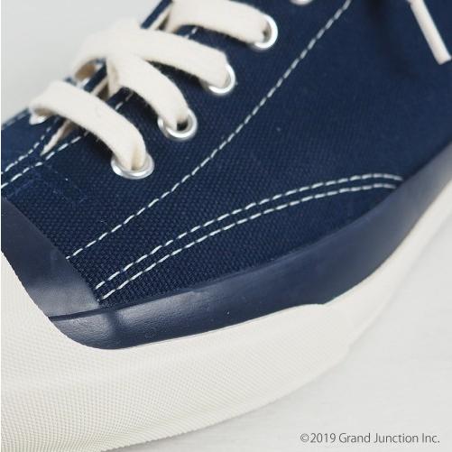 ムーンスター スニーカー メンズ レディース 白 キャンバス 紐 日本製 GYM COURT | MoonStar | 13