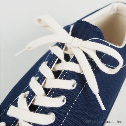 ムーンスター スニーカー メンズ レディース 白 キャンバス 紐 日本製 GYM COURT | MoonStar | 15