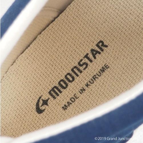ムーンスター スニーカー メンズ レディース 白 キャンバス 紐 日本製 GYM COURT | MoonStar | 18