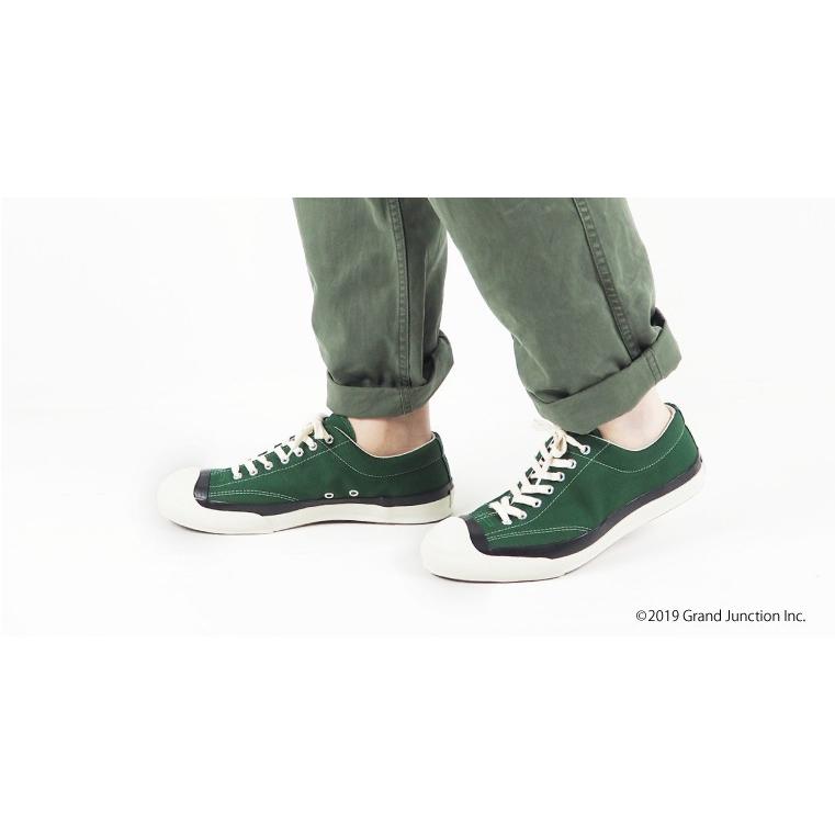 ムーンスター スニーカー メンズ レディース 白 キャンバス 紐 日本製 GYM COURT | MoonStar | 08