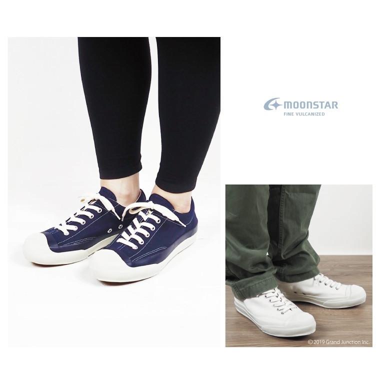 ムーンスター スニーカー メンズ レディース 白 キャンバス 紐 日本製 GYM COURT | MoonStar | 10