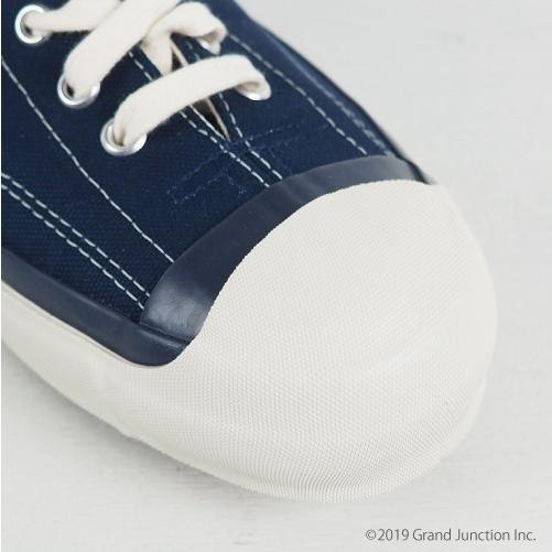 ムーンスター スニーカー メンズ レディース 白 キャンバス 紐 日本製 GYM COURT | MoonStar | 12