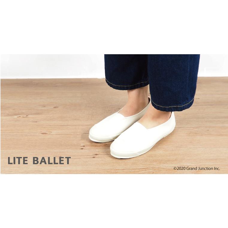 ムーンスター スニーカー レディース LITE BALLET CL 白 黒 グレー 40代 スリッポン キャンバス 日本製 slipon | MoonStar | 07