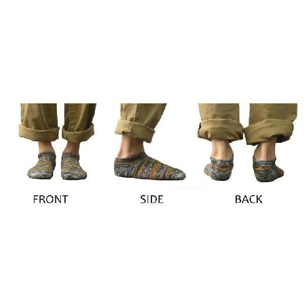 【完売】靴下 メンズ 日本製 スニーカーひきそろえネイティブくるぶしソックス |  | 03