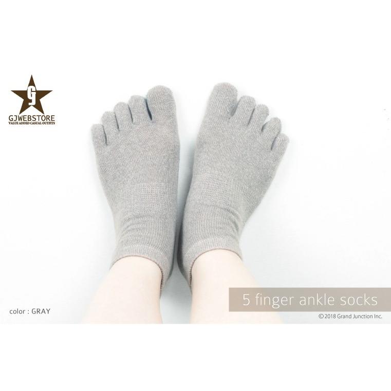 5本指 ソックス 靴下 レディース  くるぶし 冷え症 足指 健康 快適 防臭 socks |  | 04