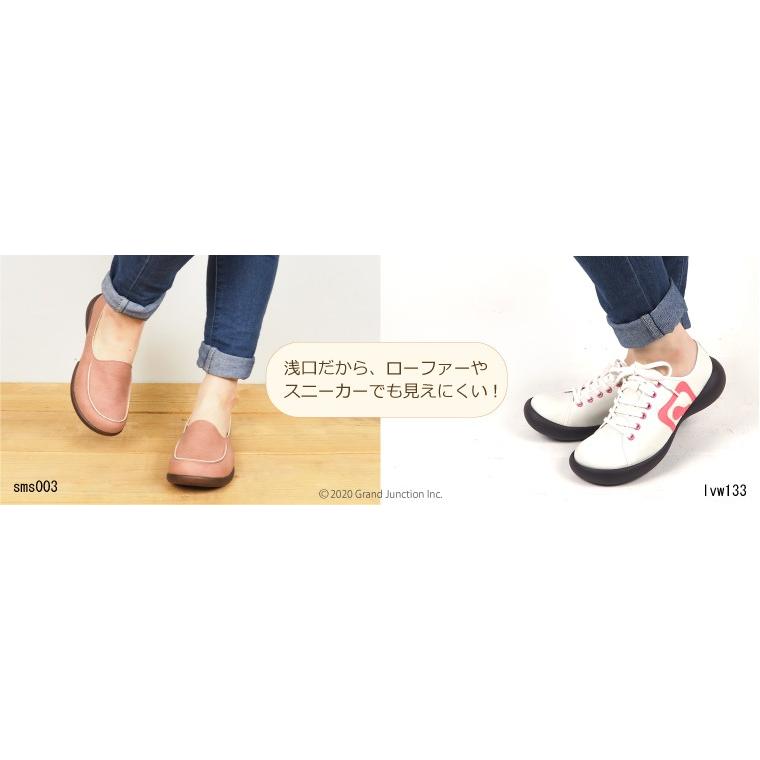 【完売】靴下 レディース おしゃれ 脱げない 黒 パンプス用 靴下 パンプス クッション 土踏まず 快適 痛くない socks |  | 06