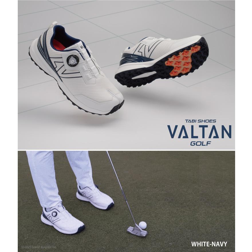 足袋 型 ゴルフシューズ メンズ スパイクレス ダイヤル式 足袋シューズ