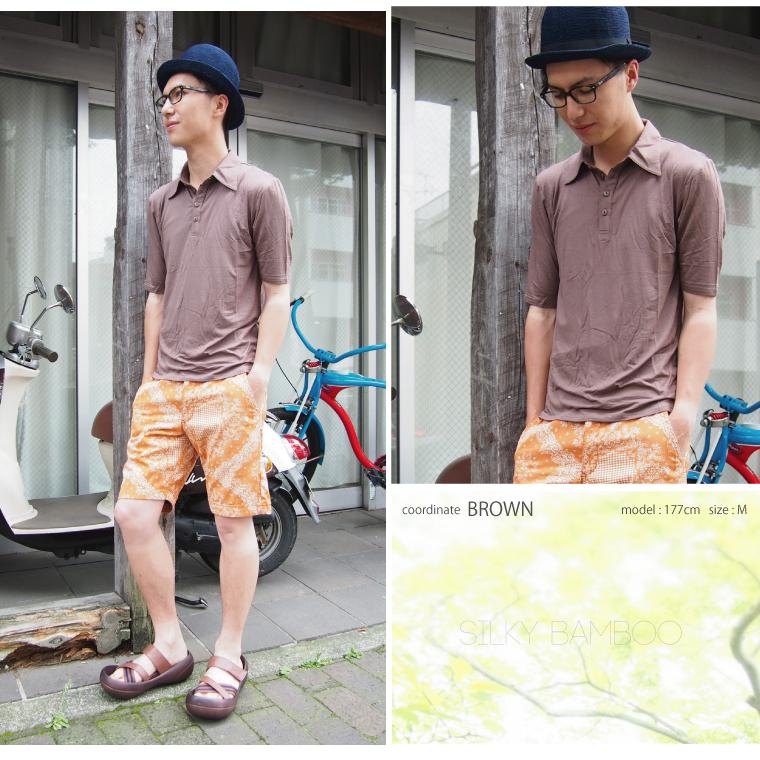 ポロシャツ メンズ シルキーバンブー 竹 |  | 04