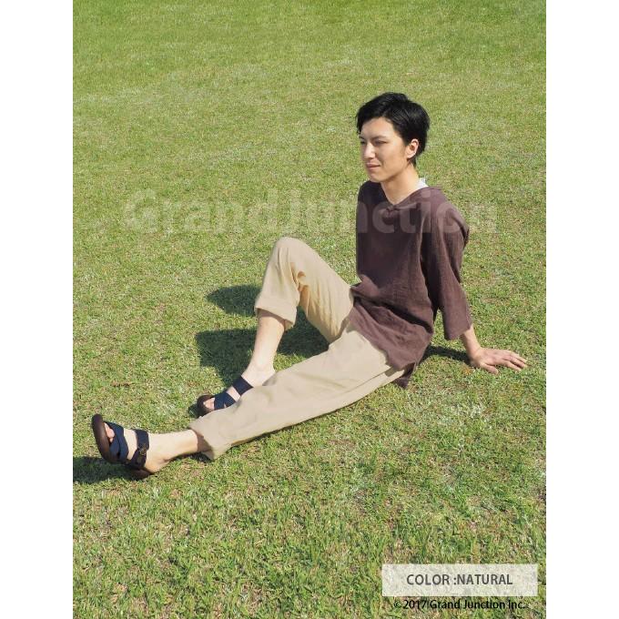 リネンイージーパンツ 麻 メンズ レディース |  | 07