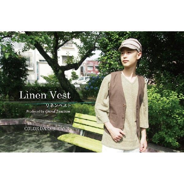ベスト メンズ 夏 麻 |  | 05