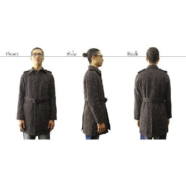 コート ロング トレンチコート メンズ ウールシングルロングコート 日本製 セール SALE |  | 02