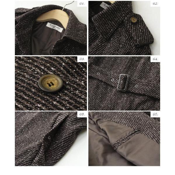 コート ロング トレンチコート メンズ ウールシングルロングコート 日本製 セール SALE |  | 03