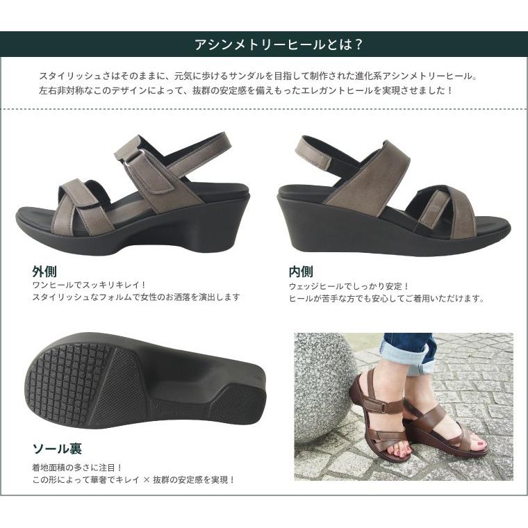 リゲッタ サンダル レディース ウェッジソール おしゃれ ストラップ アシメ クロス ベルト Sandal Sms023 Gjweb 通販 Yahoo ショッピング