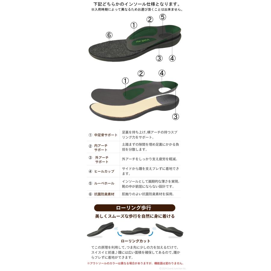 リゲッタ パンプス オフィス 会社用 リクルート ローヒール 冠婚葬祭 黒 ブラック | リゲッタワーク | 12