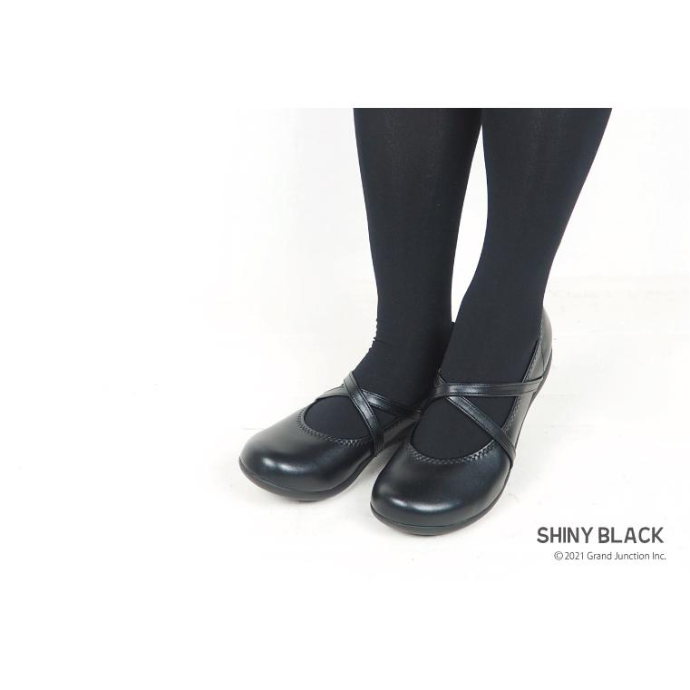 リゲッタ パンプス オフィス 会社用 リクルート ローヒール 冠婚葬祭 黒 ブラック | リゲッタワーク | 05