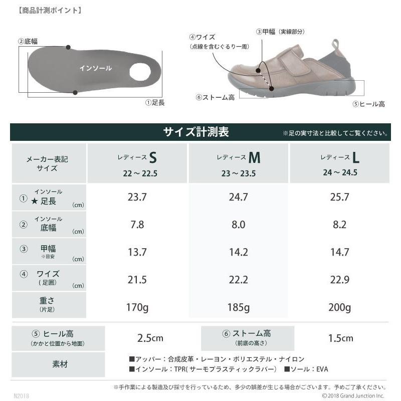 29%OFF セール リゲッタ  レディース 靴 マジックテープ コンフォートシューズ 履きやすい 疲れにくい 歩きやすい アウトレット | Re:getA | 16