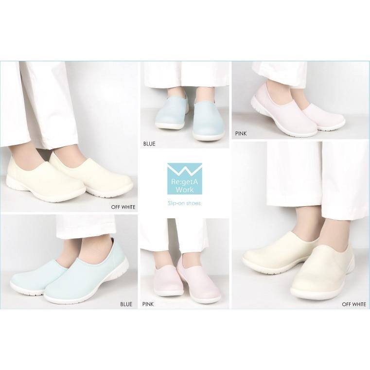 14%OFF セール リゲッタ レディース シューズ ナースシューズ 白 靴 歩きやすい コンフォートシューズ リゲッタワーク | リゲッタワーク | 08