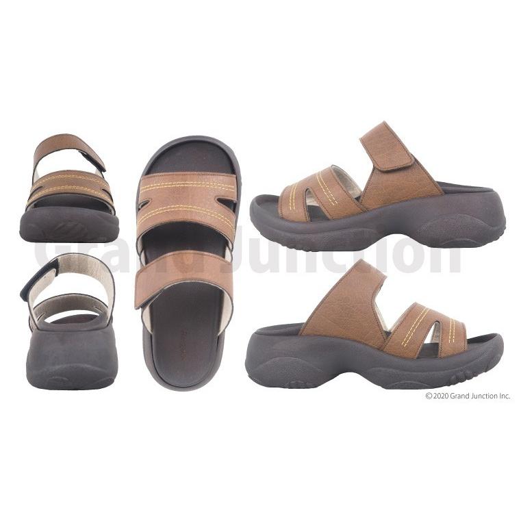 12%OFF セール リゲッタ サンダル レディース 黒 室内 オフィス ヒール つっかけ おしゃれ 厚底 幅広 甲高 5Eワイズ sandal | Re:getA | 10