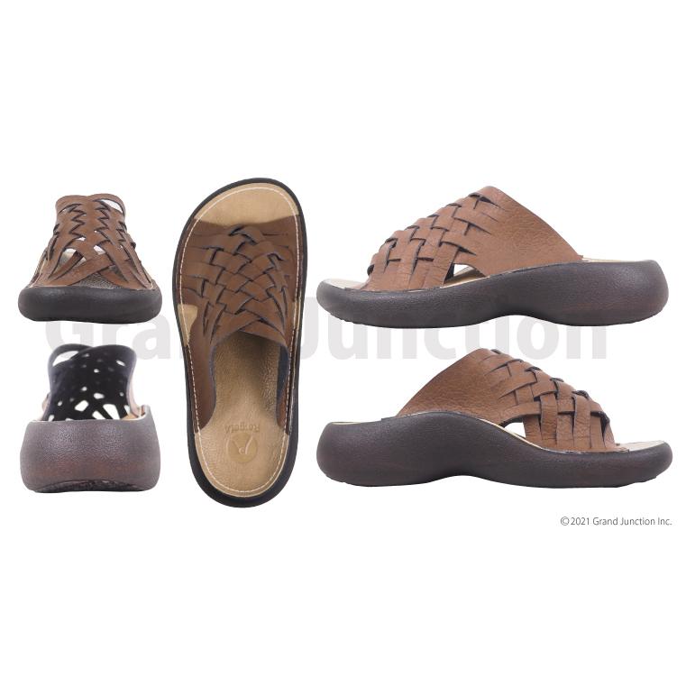 リゲッタ サンダル レディース 歩きやすい 厚底 つっかけ おしゃれ 履きやすい 編み込み メッシュ | Re:getA | 11