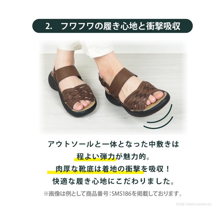 リゲッタ サンダル レディース 歩きやすい 厚底 つっかけ おしゃれ 履きやすい 編み込み メッシュ | Re:getA | 14