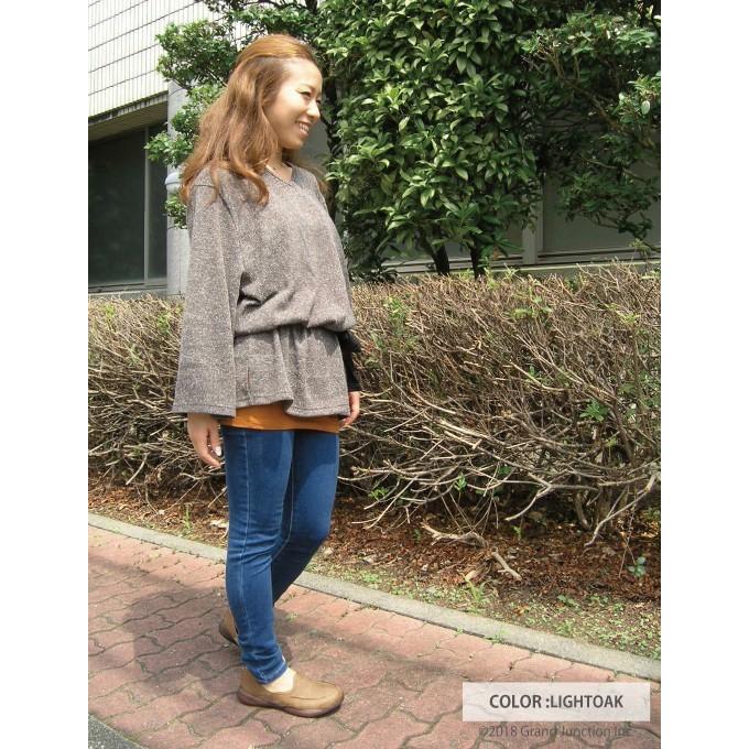 リゲッタ レディース シューズ ドライビング ローファー スリッポン コンフォートシューズ 白 黒ソール loafer 選べる | Re:getA | 25