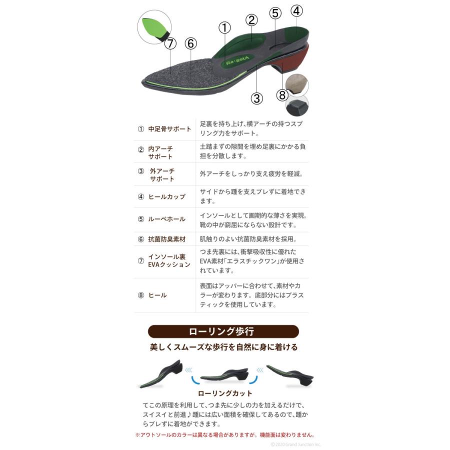 リゲッタ パンプス 歩きやすい ポインテッドトゥ スエード 調 痛くない 大きいサイズ レディース シューズ 防汚 撥水 pointed toe | Re:getA | 10