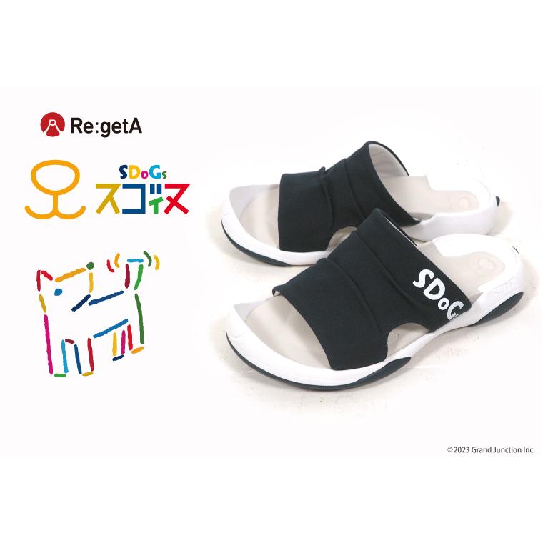 スゴィヌ SDoGs サンダル メンズ レディース 厚底 つっかけ カバー サンダル 歩きやすい ペタンコ 履きやすい セレソ 抗菌防臭 撥水 sandal | Re:getA | 06