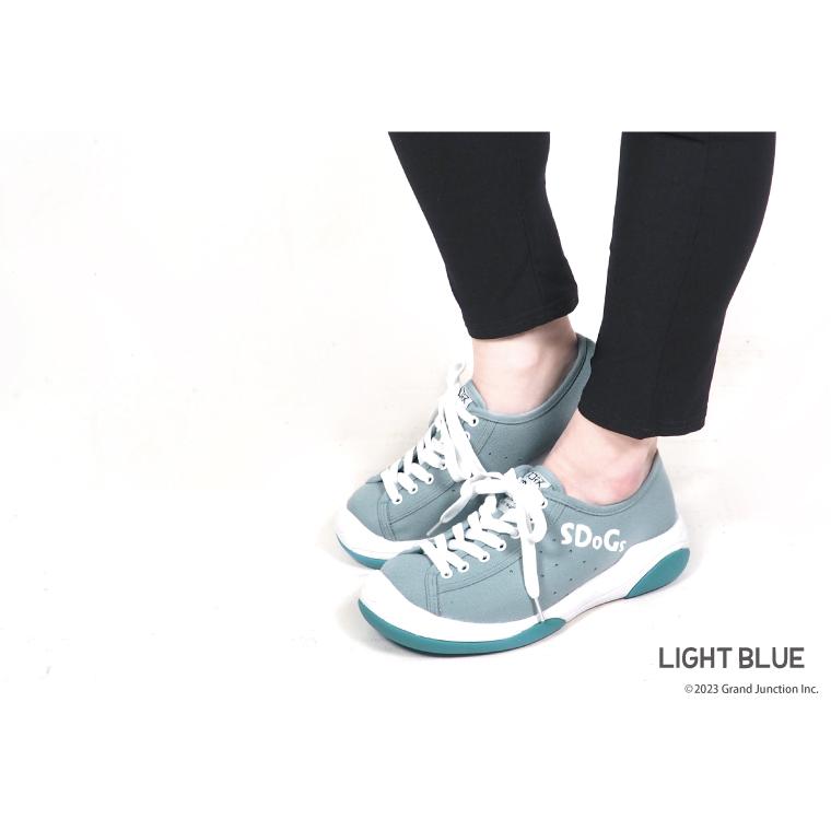 スゴィヌ SDoGs シューズ スニーカー メンズ レディース  白 黒 厚底 紐 歩きやすい ペタンコ 履きやすい ロック 抗菌防臭 撥水 shoes | Re:getA | 13