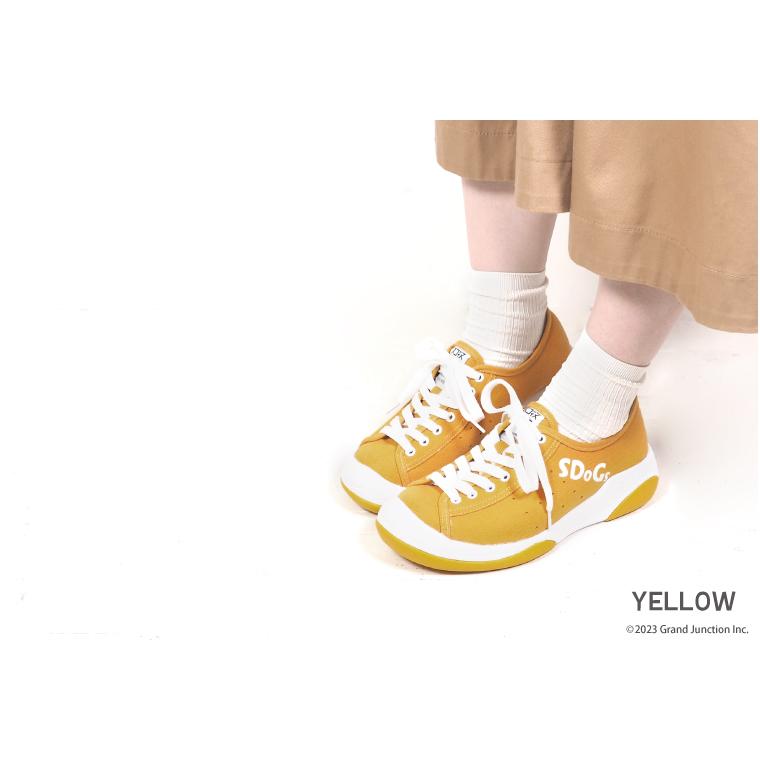 スゴィヌ SDoGs シューズ スニーカー メンズ レディース  白 黒 厚底 紐 歩きやすい ペタンコ 履きやすい ロック 抗菌防臭 撥水 shoes | Re:getA | 15