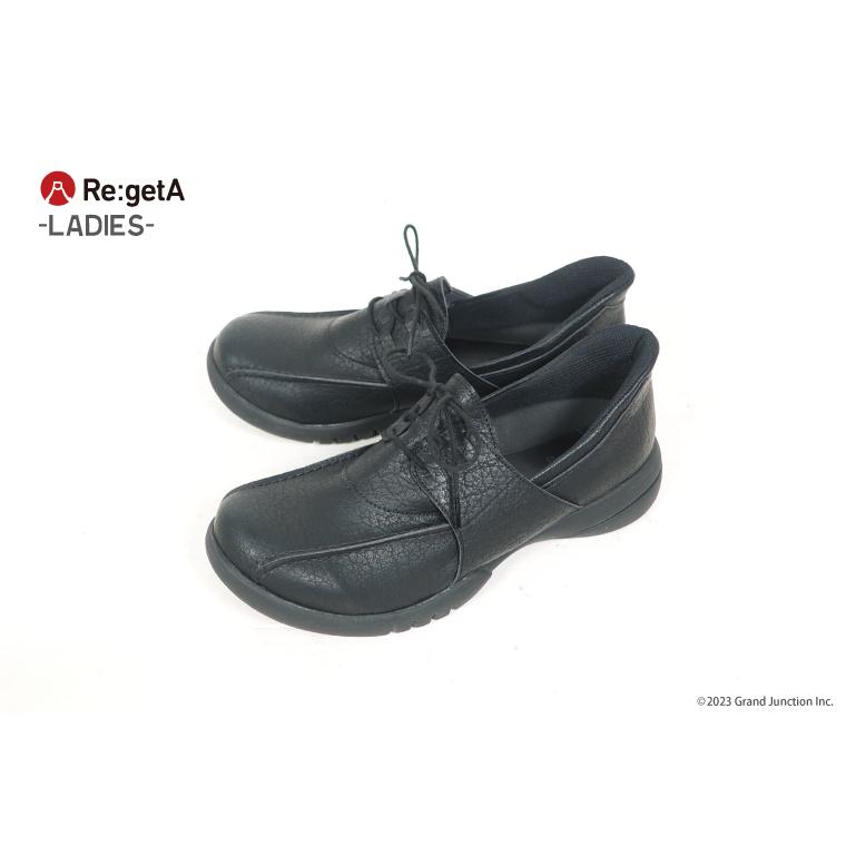 リゲッタ 靴 レディース レースアップ シューズ 歩きやすい 履きやすい 幅広 インソール 厚底 ウォーキング SuttOn スットオン 疲れにくい 旅行 | Re:getA | 06